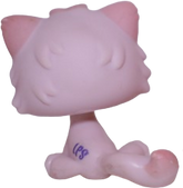 #1083 Sitting Persian Cat